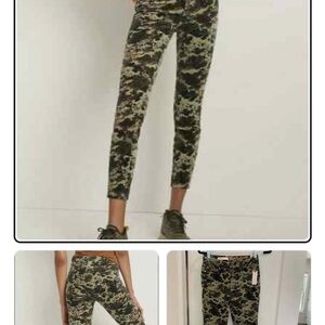 Anthropologie Camouflage Ankle Pants